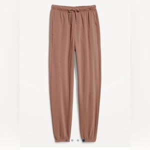 x2 Old Navy Extra High-Waisted Jogger Sweatpants Taupe & Sage - size small